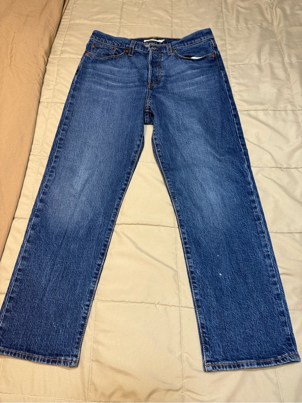 Levi's Women's Straight-Leg Blue Jeans